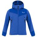 Salewa - Kid's Agner Melange PolarLite Full Zip Hoody - Fleecejacke Gr 128 blau