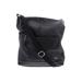 The Sak Leather Crossbody Bag: Pebbled Black Solid Bags