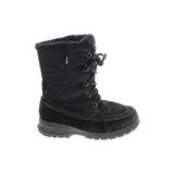 Kamik Boots: Black Print Shoes - Women's Size 7 - Round Toe