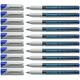 Schneider Maxx 221 S Universal-Marker (non-permanent, feucht abwischbar, 0,4 mm) 10er Packung blau