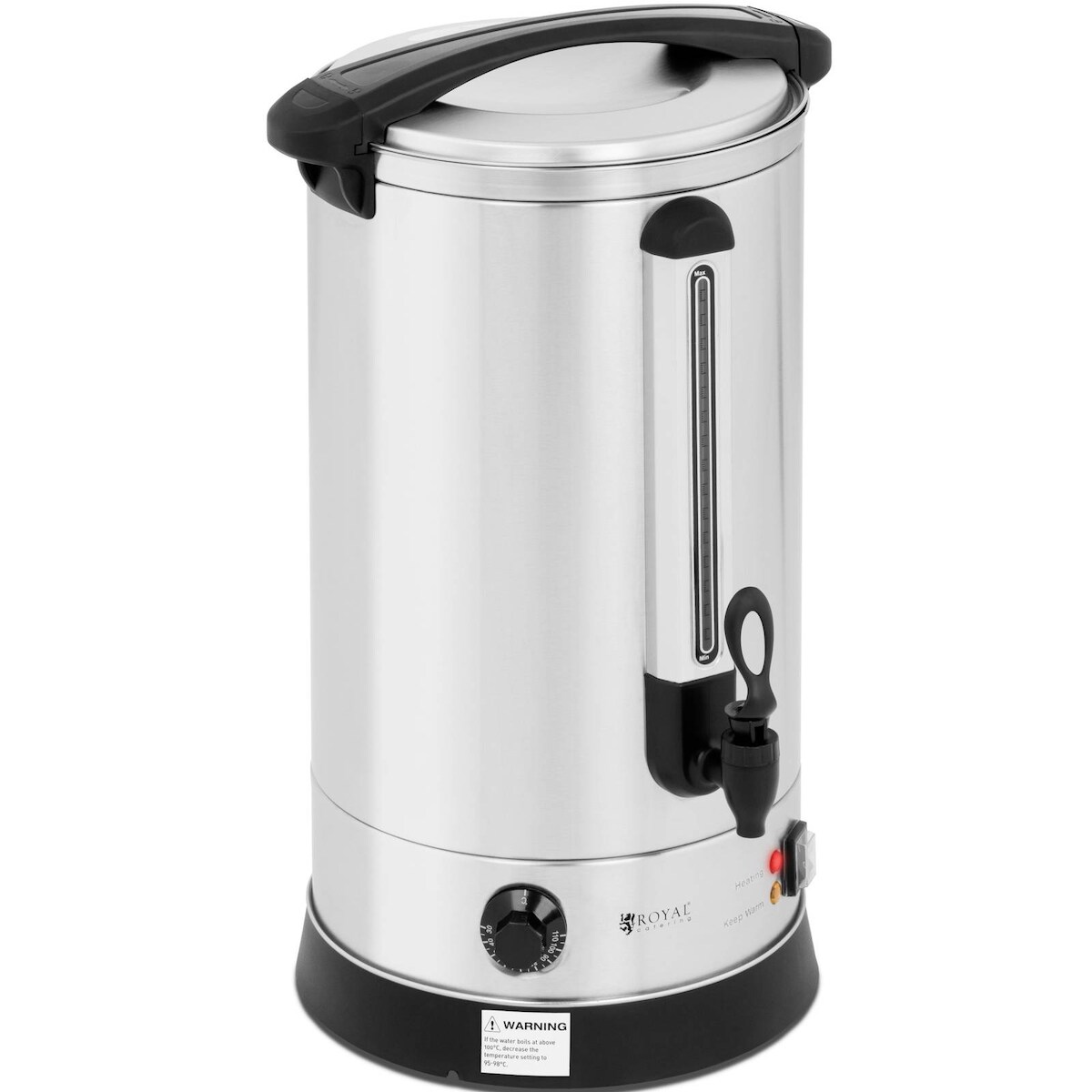 Royal Catering Heißwasserspender - 20,5L - Wasserkocher - doppelwandig - Edelstahl Image
