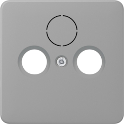 Jung Abdeckung gr CD 561 SAT GR CD561SATGR Image