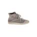 Tretorn Sneakers: Gray Solid Shoes - Women's Size 6 - Round Toe