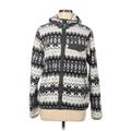 Patagonia Fleece Jacket: Below Hip Gray Jackets & Outerwear - Women's Size Medium