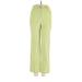 Topshop Dress Pants - High Rise: Green Bottoms - Women's Size 2