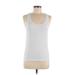 Athleta Active Tank Top: White Activewear - Women's Size Medium