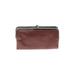 Hobo Bag The Original Leather Wallet: Burgundy Solid Bags