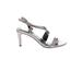 Calvin Klein Heels: Silver Shoes - Women's Size 7 - Open Toe