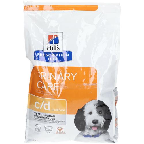 Hill's Prescription Diet Canine Urinary Care C/D Multicare 4 kg Pellets