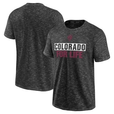 Anthrazitfarbenes Colorado Rapids-T-Shirt mit Fanatics-Logo für Herren Image