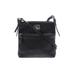 Dooney & Bourke Leather Crossbody Bag: Pebbled Black Solid Bags