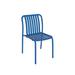 BFM Seating Key West Stacking Patio Dining Side Chair in Red/Blue | Wayfair PHKWSC-BY