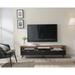 Modern LED TV Stand Entertainment Center with RGB Lights - Spacious Storage, Versatile Usage - Contemporary Media Console