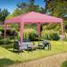 CUSchoice Outdoor 10 x10Ft Pop Up Gazebo Canopy Tent with 4pcs Weight sand bag and with Carry Bag