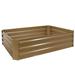 Arlmont & Co. Ippolito Galvanized Steel Raised Garden Bed Metal in Brown | 11.75" H x 24" W x 48" D | Wayfair 873537F60D394200BE56C5EB968FC1F2