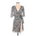 Vanessa Bruno Casual Dress: Gray Dresses - Women's Size 36