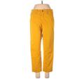 Gap Jeans - High Rise: Yellow Bottoms - Women's Size 8 - Dark Wash