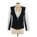 Helmut Lang for Intermix Blazer Jacket: Short Black Print Jackets & Outerwear - Women's Size 6