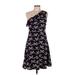 Banana Republic Factory Store Casual Dress - Mini Open Neckline Sleeveless: Black Dresses - New - Women's Size 6 Petite