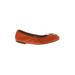 Tory Burch Flats: Orange Shoes - Women's Size 7