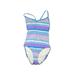 Speedo One Piece Swimsuit: Purple Swimwear - Women's Size 14