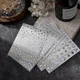 Böhmische Thema Aufkleber für Nägel heiß Stempel Stern Mond Herzform Design Nail Art Dekoration