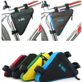 4 farben Wasserdicht Triangle Radfahren Fahrrad Taschen Vorne Rohr Rahmen Tasche Mountainbike