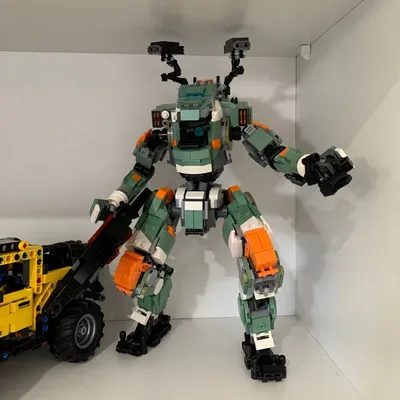 Build moc ideen experte titan falls 2 BT-7274 vanguard-klasse titan roboter meche figuren bausteine Image