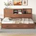 Red Barrel Studio® Nekoosa Daybed Bed Wood in Brown | 44 H x 65 W x 77.9 D in | Wayfair F73E03A18DCB47D8AACF2C60C98A7C0D