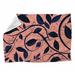 Red Barrel Studio® Floral swirls Fleece Throw Blanket - Artwork Throws for Sofas or Beds-12448 | 60" L x 50" W | Wayfair