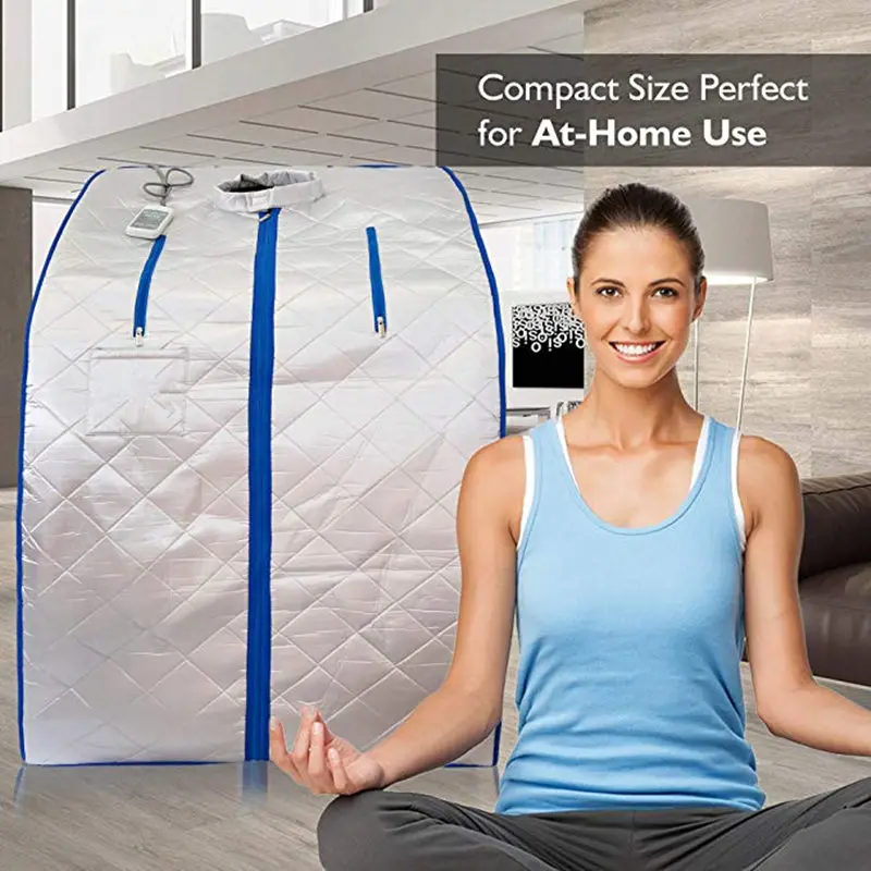 Fernen Infrarot Sauna Abnehmen Für Sauna Gewicht Verlust Negative Ionen Detox Therapie Persönliche Fir Sauna Kabine Zimmer Mit Klappstuhl