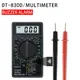 DT-830 Digital Multimeter Summer Platz Welle Ausgang Spannung Ampere Ohm Tester Sonde DC AC LCD