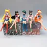 13.5cm Anime Sailor Moon Hino Rei collezione di accessori per auto bambola in PVC Sailor Mars