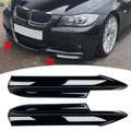 2 pz paraurti anteriore Lip Splitter Flap per BMW serie 3 E90 E91 320i 330i 2005-2008 angolo