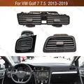 Car Front Dashboard Central A/C Air Conditioning Outlet Air Conditioner Vents Frame For VW Golf 7