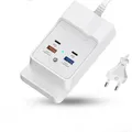 USB Charging Station 4 Ports PD 20W 2A Multi Port USB C Hub Charger for Cellphone Tablet Multiple