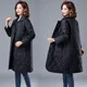 New Autumn Winter Coat Women Long Jacket Femme Quilted Parkas Padded Lightweight Oversize Outerwear