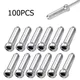 100Pcs Bicycle Brake Wire End Cap MTB Road Bike Brake Cable Cap Wire End Cap For Brake Shift