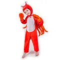 Kids Marine Animal Performance Costumes Crab Lobster Penguin Dolphin Cosplay Jumpsuit Halloween Boys