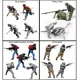 1:35 Scale Die-cast Resin Special Forces Soldiers 4 Character Scenes Need To Be Assembled And