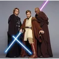 Jedi Knight Cosplay Costume Anakin Skywalker Darth Vader Cosplay Costume Obi-Wan Kenobi Outfits Cape