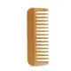 Natural Bamboo Wide Tooth Comb Detangling Combs Anti-Static Curly Hair for Women Men Smoothing