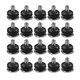 20pcs Computer for Case Shockproof Screws + Shock Absorption Rubber Gaskets for 3.5-inch HDD Hard