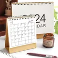 Daily Planner Desk Calendar Office School Supplies Agenda Organizer 2024 Calendar Simplicity Coil