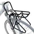 Bicycle Front Rack Steel Luggage Touring Carrier Racks 15KG Capacity Mountain Bike Pannier Rack