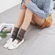 Breathable Comfortable Simple Fashion Gauze Transparent Glitter Silk Hosiery Women Thin Socks Korean