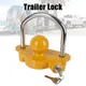 Adjustable Trailer Coupler Hitch Lock Tow Ball Security Anti-Theft Heavy-Duty Caravan Accessories