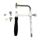 Professional adjustable saw bow wooden handle jewelry U-shaped top cover jig saw frame hand tool