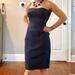 J. Crew Dresses | Bogo 50% J Crew Size 0 Navy Strapless Dress | Color: Blue | Size: 0