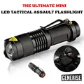 1×Mini Small Torch Handheld Powerful LED Tactical Pocket Waterproof Flashlight Outdoor